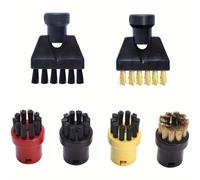 TEMU 6pcs Cepillo y Cepillo , Adecuado para Accesorios de Limpiador de Vapor de Nylon y Latón Karcher, Adecuado para Karcher SC1 SC2 CTK10 SC3 SC4 SC5 SC7 Accesorios de Cocina y Baño