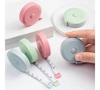 TEMU 6pcs Cintas Métricas de Plástico Suaves y Flexibles en Colores Surtidos - Perfectas para Medidas , Costura y al , Cinta Métrica para Costura