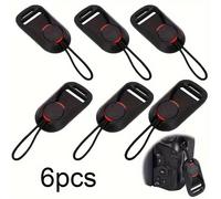 TEMU 6pcs Combo de hebilla de rápida para cámaras, correa de cuello, correa de muñeca y hebilla de rápida para cámaras SLR y sin espejo.