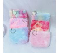 TEMU 6pcs Otoño e Invierno Colorido Felpa Multiusos Joyería y Monedas Almacenamiento Bolsa para Mujer