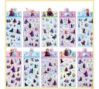 TEMU 6uds/8uds Stickers de de Frozen | Surtido Aleatorio - Decoración para Manualidades y Diarios, Regalo , Stickers de Papel de Un Solo Uso