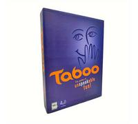 TEMU 7 piezas/1 juego de Taboo: La diversión no dicha! - Juego de misterio para adultos y reuniones familiares, elección de regalo de vacaciones, una mesa , tijeras y cartas!