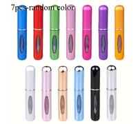 TEMU 7 piezas de frasco rociador reutilizable para perfume, 0.17 oz, contenedor de almacenamiento de perfumes, ideal para viajes y artículos diarios, fácil de llevar