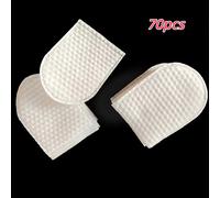 TEMU 70 Unidades de Discos Desmaquillantes de U | Toallitas Desechables No Tejidas Sin , Diseño Ergonómico, Beige , Ideales para Viajes, Adecuadas para Cara y Cuerpo