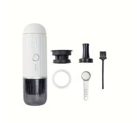TEMU 70ml 19bar Máquina de Café Espresso Portátil Inalámbrica Eléctrica Compatible con Cápsulas Nespresso y Polvo de Café