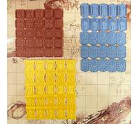 TEMU 75 piezas de fichas 3D impresas para juegos DND, perfectas para Dungeons & Dragons, juegos , Halloween y Navidad