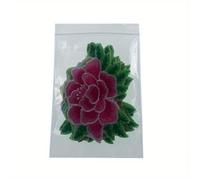 TEMU 7pcs de Parches de Bordado de Flores de Peonía para Ropa de Mujer Parche para Planchar Bricolaje Costura Tela Accesorios de Ropa