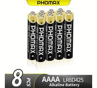 TEMU 8/12/20pcs Phomax 1.5V Pilas Alcalinas | Lr8D425, Duraderas, Energía, No Recargables, Adecuadas Para Bolígrafos con Condensador, Punteros Láser, Controles Remotos, No Cargar