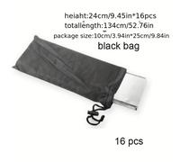 TEMU 8/9/10/12/14/16pcs Parabrisas para quemador de gas para acampar, pantalla a prueba de viento para estufa de gas al , accesorios de camping