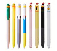 TEMU 8 Piezas Bolígrafo de Gel y , Rotativo 0.5mm , Regalo Pequeño para Oficina