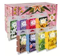 TEMU 8 piezas de juego de cubos de cera - de larga duración para calentadores, kit de fabricación de velas de soja con manual de usuario y decorativa, para decoración del hogar y regalo.