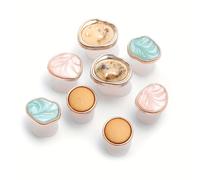 TEMU 8 Piezas Separadores de Dedos de Silicona Reutilizables, Divisores para Pedicura y Manicura, Separadores para Aplicación de Esmalte de Uñas