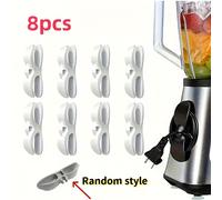 TEMU 8pcs/12pcs Clips Autoadhesivos para Cables - Organizador de Cables Invisible, Adecuado para Paredes/Escritorios, Ganchos Multiusos