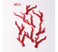 TEMU 9 Colgantes de de Coral Acrílico - Joyería de Cuentas, Adiciones, Fabricación de Collares de Joyería y Decoraciones Hechas a