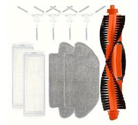TEMU 9 piezas, compatibles con Xiaomi Mi Robot Vacuum Mop 2S/ Mop P/ / XMSTJQR2S/ STYTJ02YM, componentes de repuesto que incluyen cepillo lateral principal, filtro HEPA y mopa