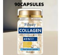 TEMU 90 Cápsulas de Colágeno | Enriquecidas con Ácido Hialurónico y Retinol, Cápsulas de Gel Reafirmantes Adecuadas para Piel y los de Piel Beige , Contra las Arrugas y Mejora de la Piel