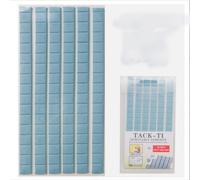 TEMU 96 Piezas de Masilla Adhesiva Removible para Colgar en Pared, No Marcas, Reposicionable y Reutilizable para Fotos, Artesanías y Decoración