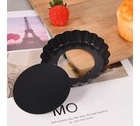 TEMU 9pcs, Mini Moldes para Tartas con Desmontable, Molde Antiadherente para , Moldes para Mini Pasteles, Mini Tartas, Utensilios de Repostería para Tartas, Pasteles de Mousse, Horneado de Postres