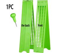 TEMU ¡ a escribir en Braille fácilmente con conjunto de tablero de escritura Braille de 4 líneas y 28 cuadrados - ¡Disponible en 2 colores!