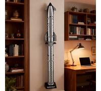 TEMU a Grande de Espacial Starship de en el Booster de Generación, Impreso en 3D, Exhibición para Escritorio, Regalo de Tecnología y Ciencia Ficción para Adultos, Coleccionable para Entusiastas del --