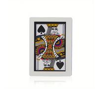 TEMU A K en A una carta, Mini transformación QK, carta , carta de Fu, accesorio de magia fácil de aprender, para espectáculos de magia , magia fácilmente para atraer al .