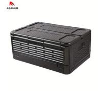 TEMU ABAHUB Contenedor Aislante Plegable, Diseñado para Actividades al Aire Libre, y Compacto, y Duradero, Disponible en Dos Tamaños, de Almacenamiento con Control de , Ideal para Uso en Vehículos