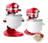 TEMU Accesorio para Helado con Batidora de Pie, Compatible con Yogur Congelado, Helados y Bollos para en Batidoras de Pie de 4.5Qt y Más