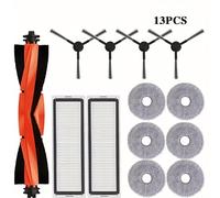 TEMU Accesorios para el Aspirador Robótico Xiaomi S10+ / S20+ / S10 Plus / B108GL / - Cepillo Lateral Principal, Filtro HEPA y Reemplazo de Paño para - Diseño Sin Electricidad ni Batería