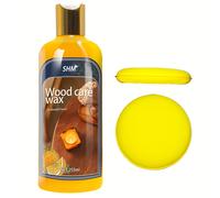 TEMU Aceite de Cera de Abeja para Muebles de Madera , Cera para Pulir Madera, Mejora de Color, , Encerado, Impermeabilizante, Aceite de Cera de Abeja, 255ml/8.6oz
