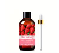 TEMU Aceite de Fresa - Extremadamente Purificado, Aceite 100% Puro - Hidratante, Adecuado para la Cuidado de la Piel, el Cabello, , el Baño, la Desodorización y la Limpieza Interior - Unisex - Masaje