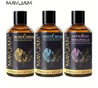 TEMU Aceite de Sin Alcohol de 100ml con , Ideal para Difusores, Humidificadores, Velas y Jabones, Regalo de Temporada, Portátil para Viajes, de , Magnolia Japonesa y Almizcle