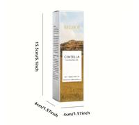 TEMU Aceite Limpiador Hidratante de Centella Asiática, Aceite Limpiador y Desmaquillante Facial, para Todo Tipo de Piel, Aceite Desmaquillante de Centella Asiática para Mujer