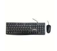 TEMU Acer 2025 Combo de Teclado y Ratón con Cable - USB - Juego y Oficina para Computadora con Teclado y Ratón Óptico, Compatible con PC/Portátil (Sin Alimentación Externa) - Compatible con / ()