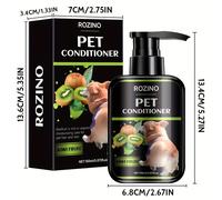 TEMU Acondicionador para mascotas ROZINO Kiwi Fruit 150g - Fórmula hidratante con ácido hialurónico, aloe vera y E para todas las y