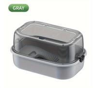 TEMU Acuario para tortugas con comedero, semi-acuático para tortugas, pequeña casa en el salón de una villa para tortugas - Adecuado para tortugas acuáticas como terrestres