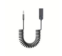 TEMU Adaptador de Audio Inalámbrico para Coche - Transmisor M02 con USB a AUX de 3.5mm, , para Vehículos