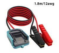 TEMU Adaptador de cables de para batería Makita de 18V, arrancador de coche portátil de 12V, adaptador de cable de automotriz, motores de de 118. o diésel de 1.72Gal (batería no incluida)