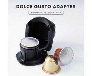 TEMU Adaptador de cápsulas reutilizables Convertidor de cápsulas de café compatible con la máquina Genio S, Piccolo Accesorio de café