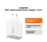 TEMU Adaptador de Carga Rápida Xiaomi 90W (3 Puertos-2C1A)