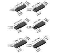 TEMU Adaptador de Cargador Rose juego, Tipo-C 5V, Carga Rápida, Diseño Compacto, Compatible con Cargadores para Afeitadoras | Puerto Cilíndrico, Cargador para Maquinilla