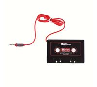 TEMU Adaptador de cassette para audio de coche, cable auxiliar de 3.5 mm, de cassette, convertidor de cinta de audio estéreo, adaptador de cassette a auxiliar, ideal para coches y radios vintage