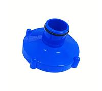TEMU Adaptador de Manguera para Bomba y Filtro Aspiradora de Plástico Azul con Escobilla de Superficie - Accesorio de de de Usar para Piscinas Sobre