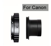 TEMU Adaptador de Telescopio de Metal con Montura T de 1.25" Premium para Canon, EOS, , Sony, Pentax Cámaras SLR/DSLR - con Construcción de Metal de Precisión, Ideal para Fotografía Astronómica