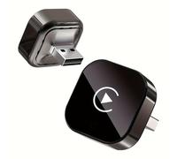 TEMU Adaptador Inalámbrico para CarPlay y Auto - Plug and Play, Conexión Rápida y Estable, Tamaño Pequeño, USB, Compatible con Smartphones, de Audio Estéreo