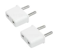 TEMU Adaptador Universal UE, Convertidor de Enchufe EU a EE.UU., 220V-240V, Sin Batería Necesaria, Enchufe Estándar Europeo, para , Rusia y Corea