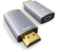 TEMU Adaptador USB C Hembra a HDTV | Convertidor de Fuente Uni- 4K Tipo-C para Pantalla HDTV 2.0, Thunderbolt 3/4 a HDTV Compatible con /Air, Galaxy S8 S24 y Surface