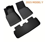 TEMU Adecuado para for TESLA 2025 Alfombras de piso de coche TPE de secado rápido