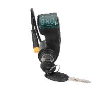 TEMU Adecuado para Patinete Eléctrico Cerradura de Puerta Kugookirin /M4 Patinete Eléctrico de Manillar Cerradura