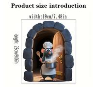 TEMU Adhesivo de Pared | Diseño Art Déco , Vinilo Autoadhesivo, Adecuado para Decoración de y Dormitorio, de Pared de Cocina, Acabado , Forma Irregular