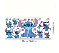 TEMU Adhesivos de Pared Disney Stitch, Decoración para Ventanas y Paredes, Suministros para Fiestas con Tema de Stitch, Decora tu Hogar, Haz que Tu Casa Sea Única, , Regalo Ideal